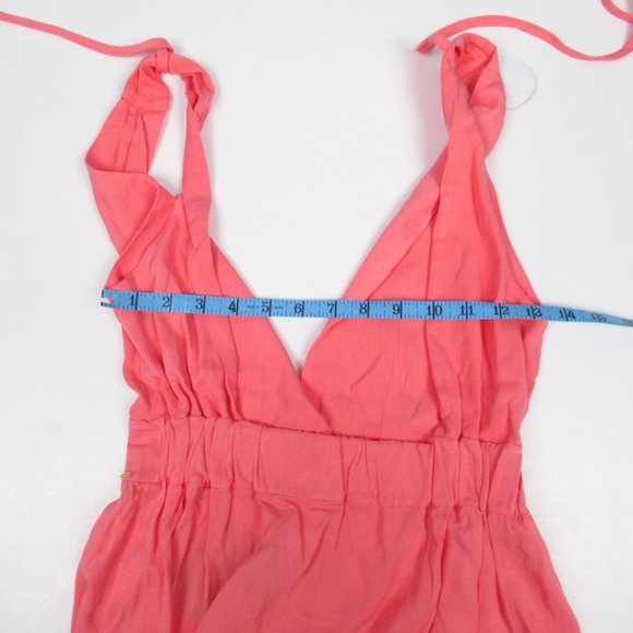 Anthropologie Boamar Daphne Maxi Dress Flamingo Pink - Small - Picture 9 of 10